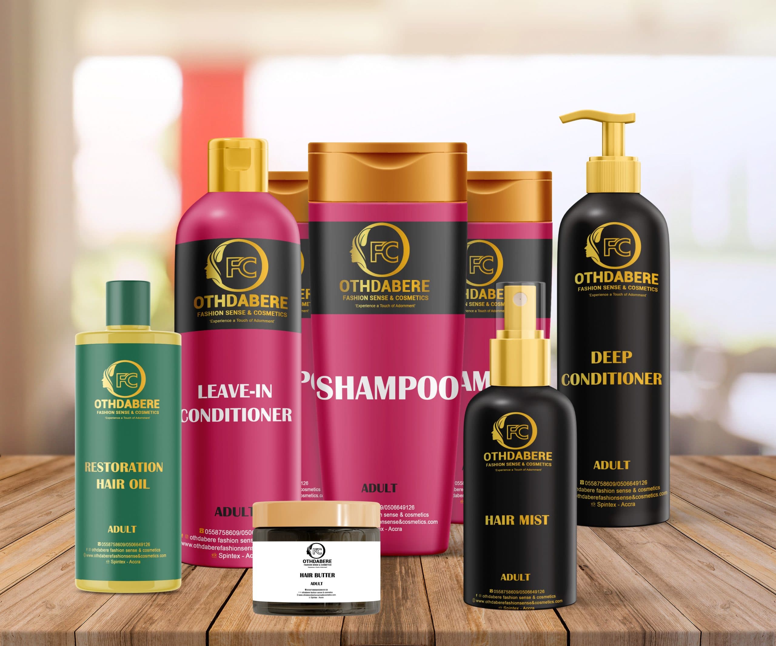 Hair Product Set - Adult