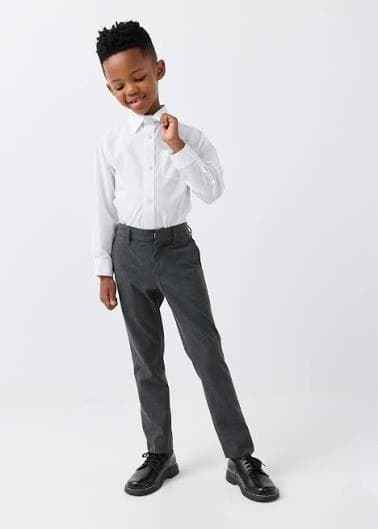 Boys' Slim Fit School Trousers