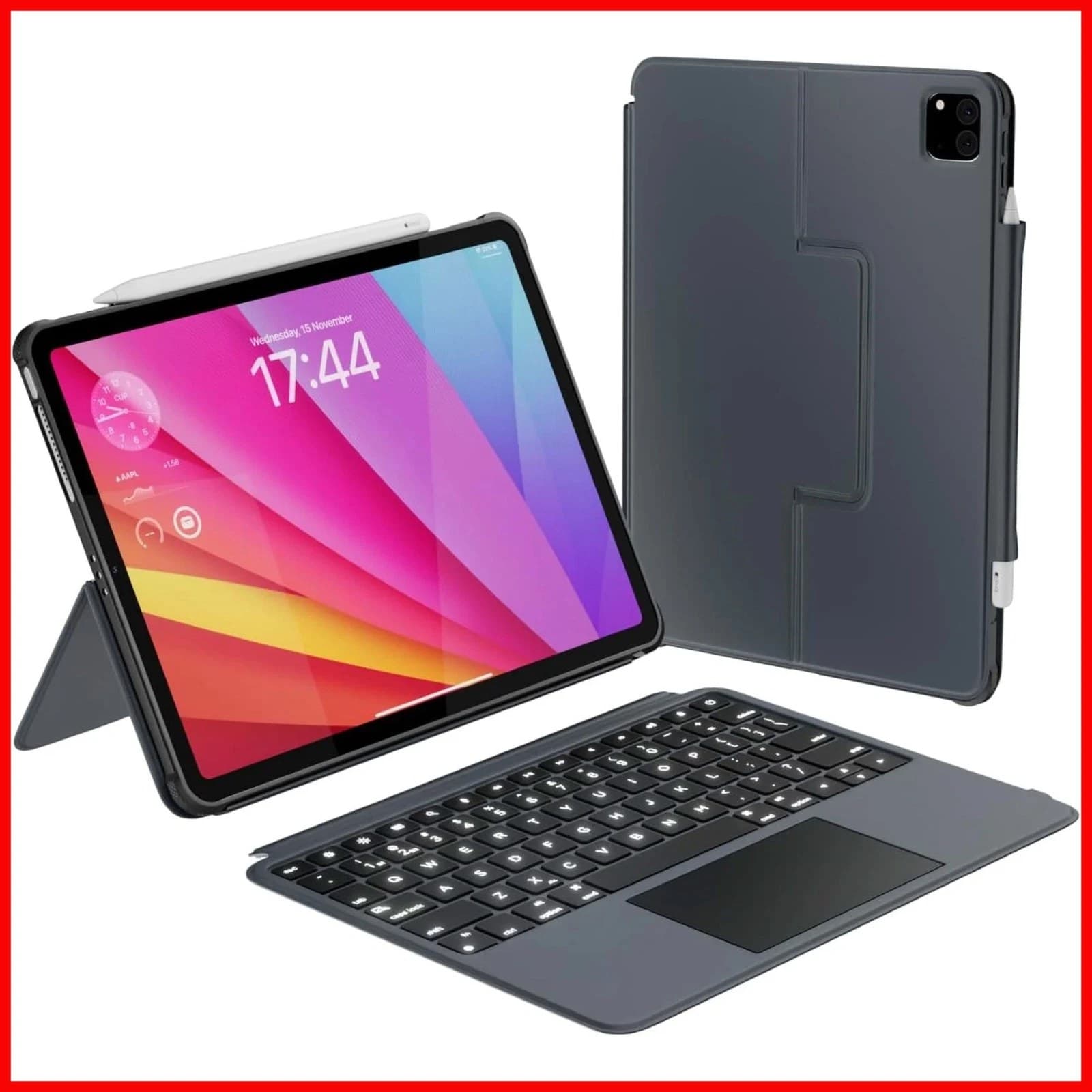 Tablet Protective Case with Keyboard